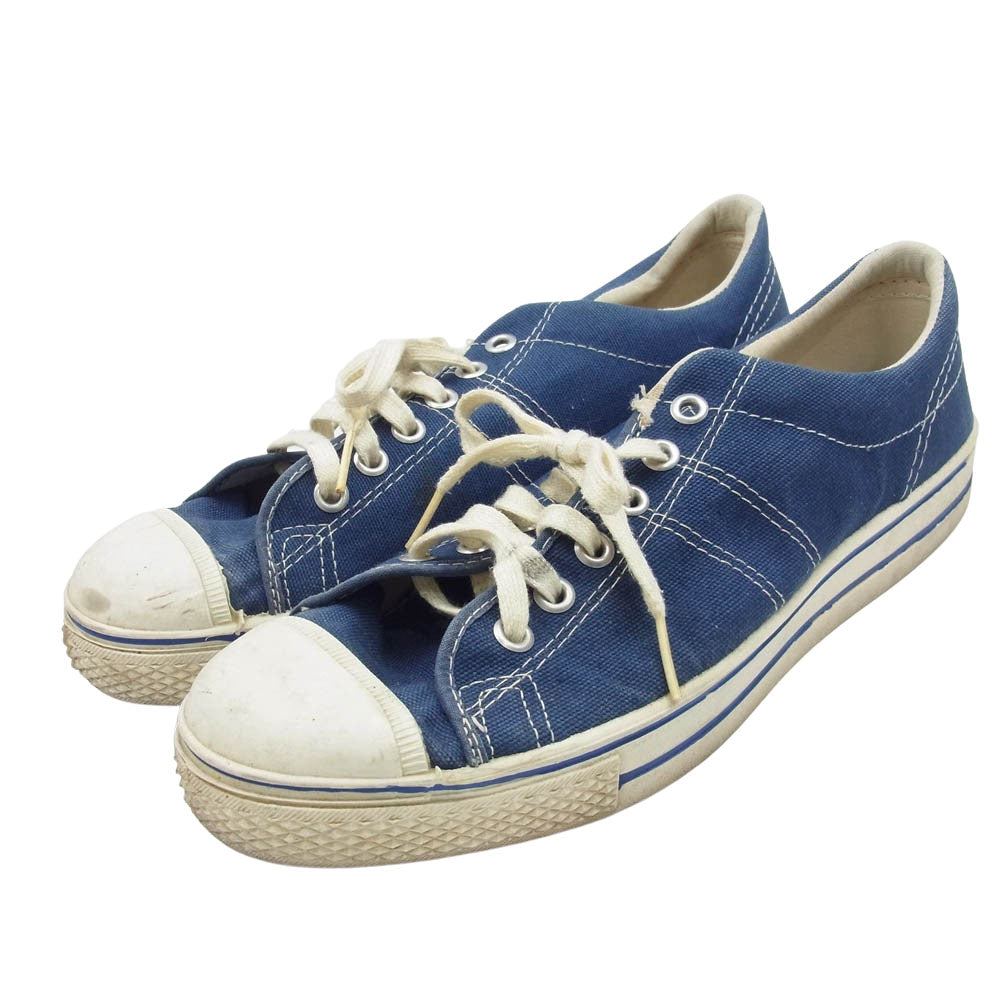 CONVERSE コンバース ヴィンテージ 70s USA製 FAST BREAK YOUTH OX ファストブレイク スニーカー ネイビー系 US8【中古】