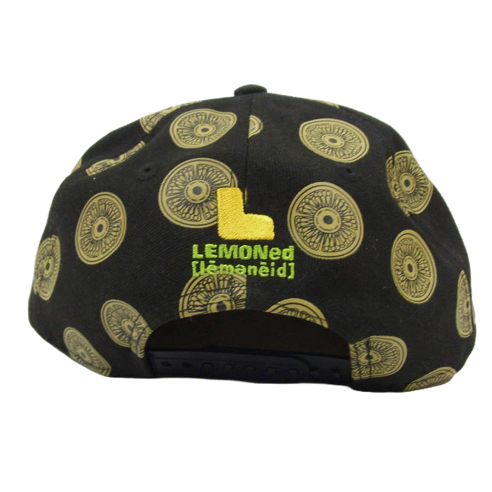 NEW ERA ニューエラ × LEMONeD レモネード ベースボール キャップ ブラック系【中古】