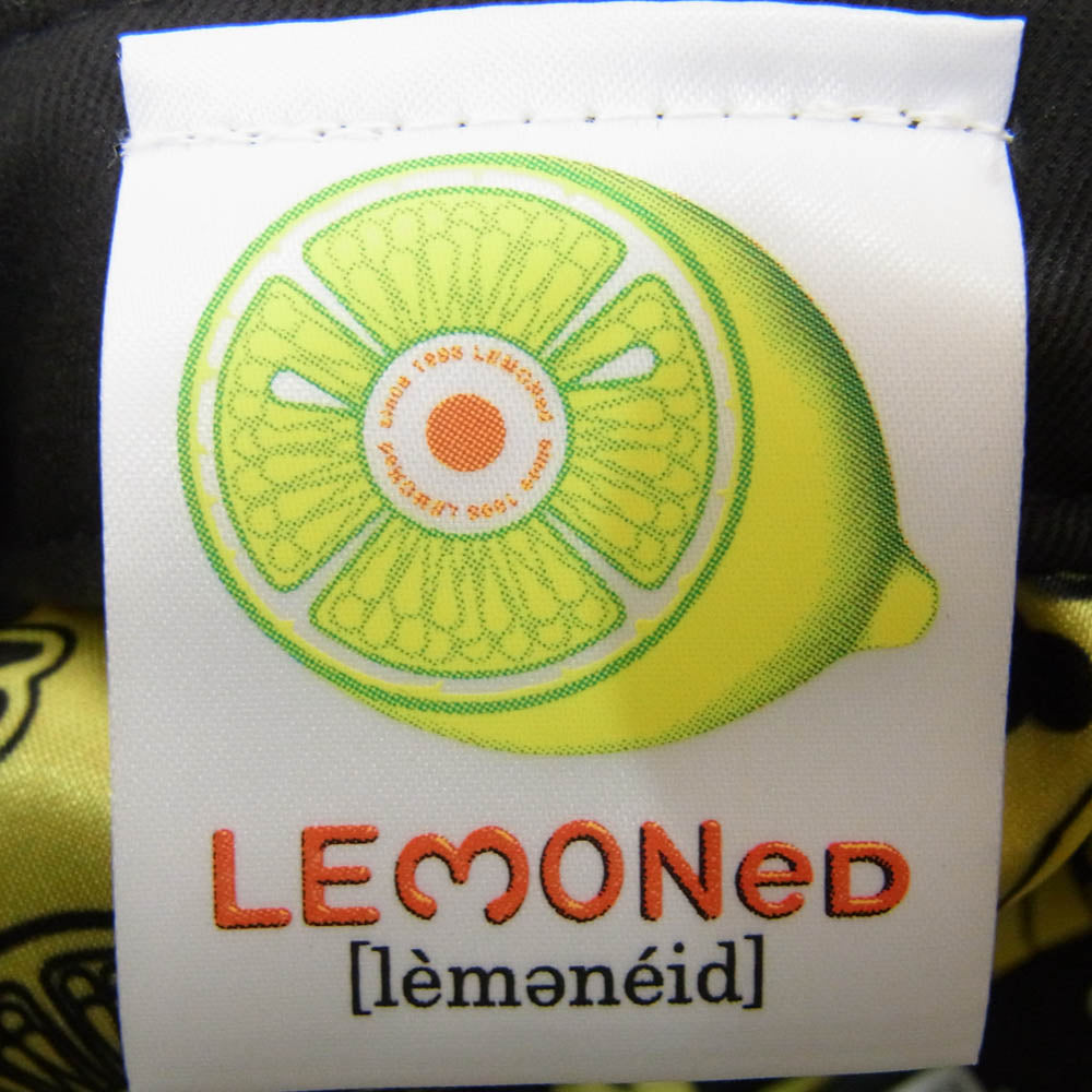 NEW ERA ニューエラ × LEMONeD レモネード ベースボール キャップ ブラック系【中古】