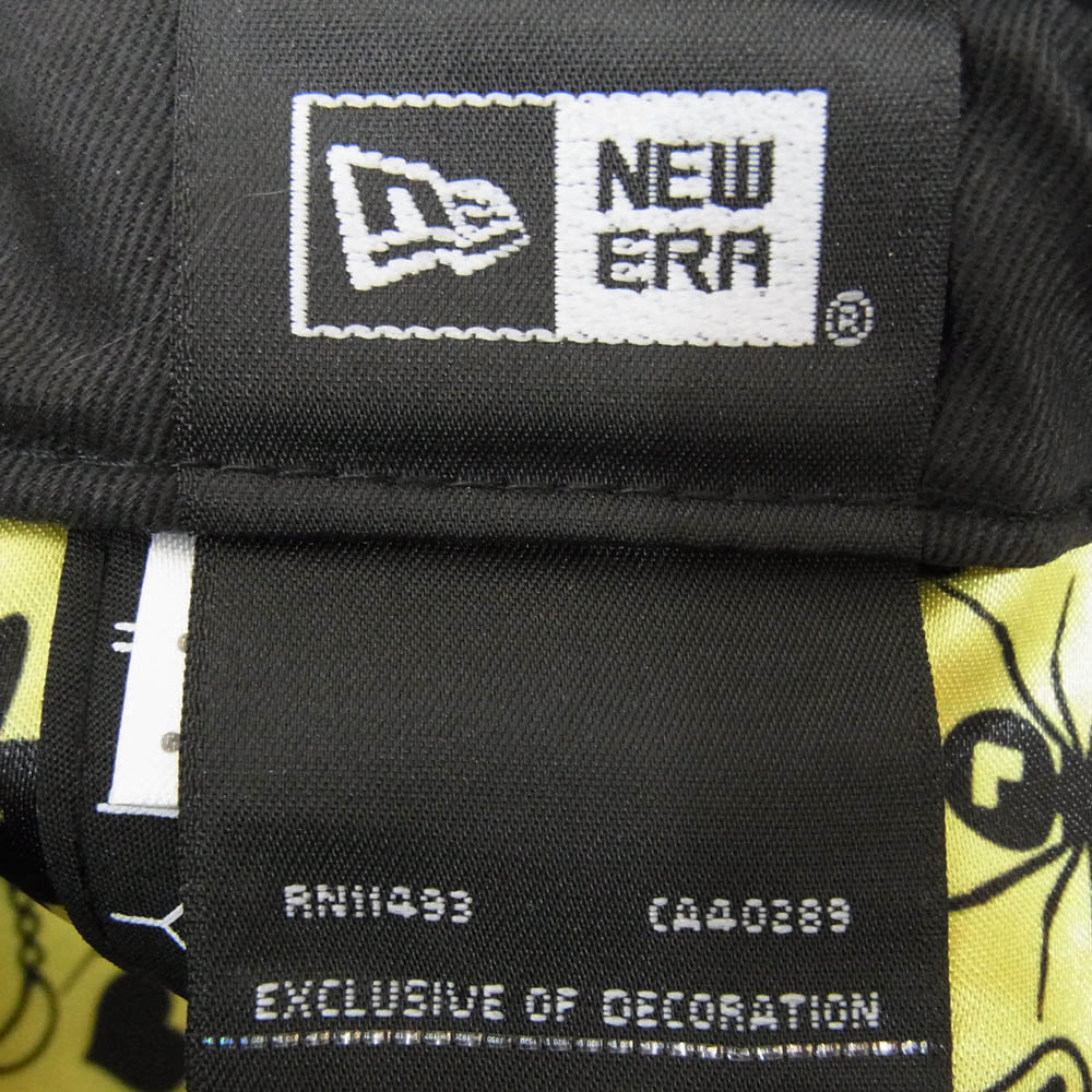 NEW ERA ニューエラ × LEMONeD レモネード ベースボール キャップ ブラック系【中古】