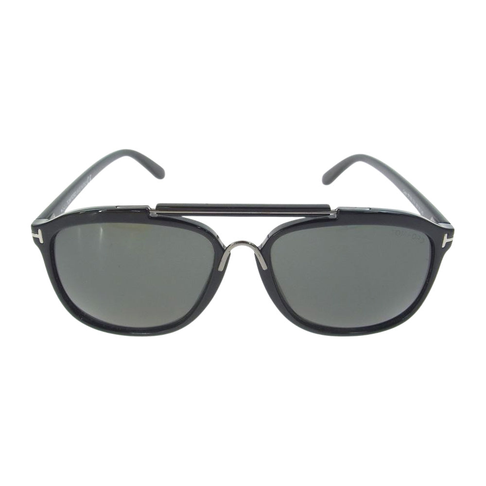 TOM FORD トムフォード TF300 ティアドロップ サングラス ブラック系 58□16　145【中古】