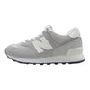NEW BALANCE ニューバランス U574BGE 574 light gray ライトグレー スエード メッシュ ローカット スニーカー グレー系 24cm【中古】