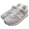 NEW BALANCE ニューバランス U574BGE 574 light gray ライトグレー スエード メッシュ ローカット スニーカー グレー系 24cm【中古】
