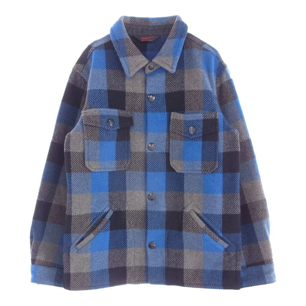 TENDERLOIN テンダーロイン T-BEAR WOOL JACKET ウール ベアジャケット ブルー系 XS【中古】