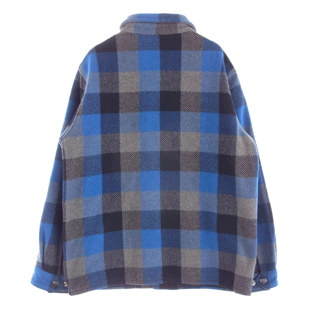 TENDERLOIN テンダーロイン T-BEAR WOOL JACKET ウール ベアジャケット ブルー系 XS【中古】