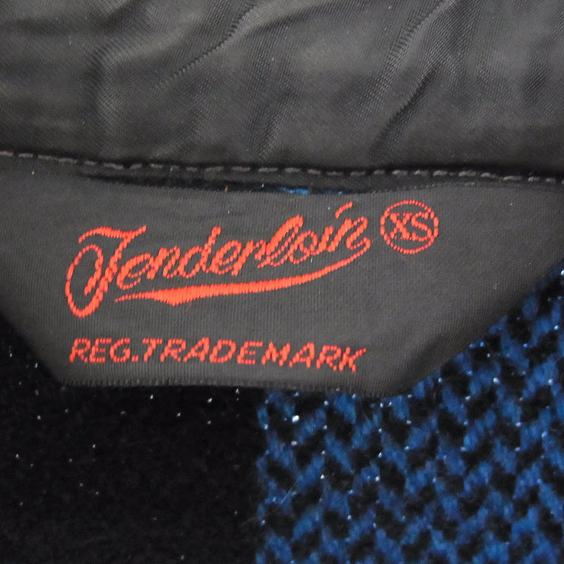 TENDERLOIN テンダーロイン T-BEAR WOOL JACKET ウール ベアジャケット ブルー系 XS【中古】