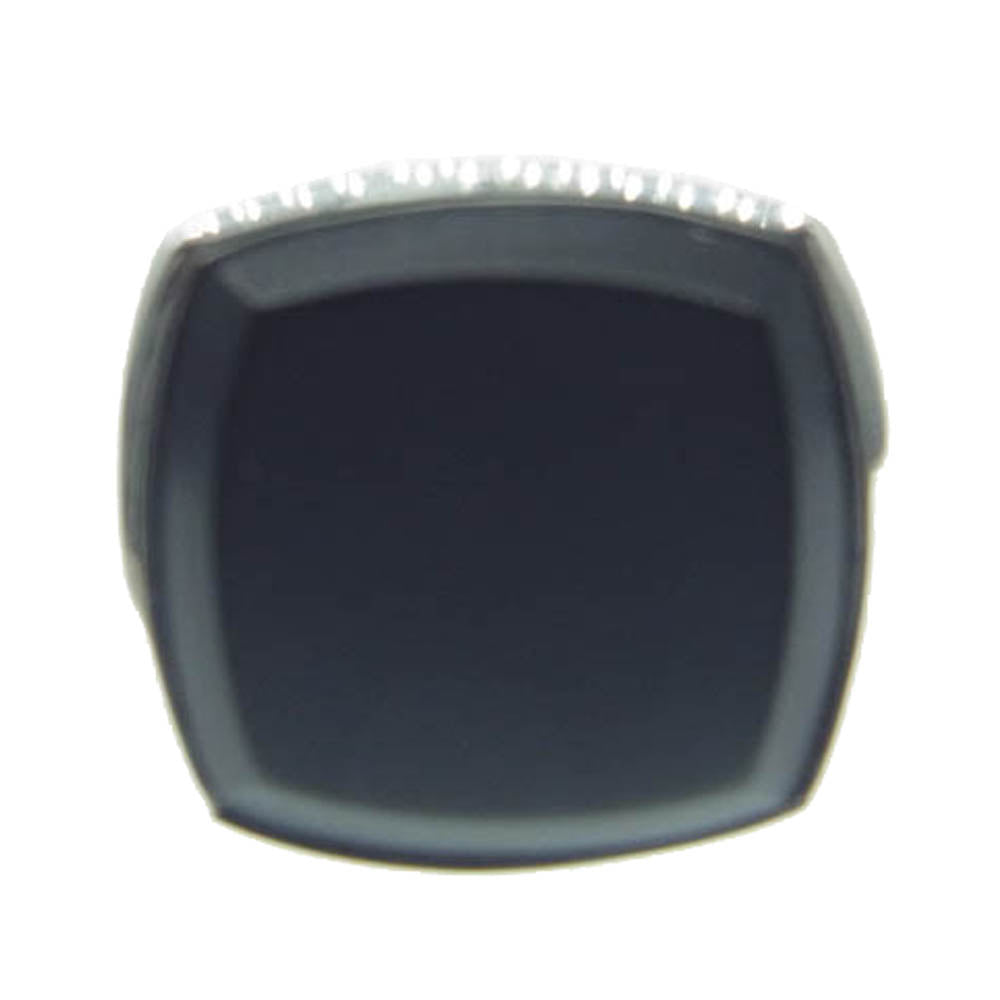 TOM WOOD トムウッド Cushion Black Onyx クッション ブラック オニキス リング シルバー系 ブラック系 8号【美品】【中古】