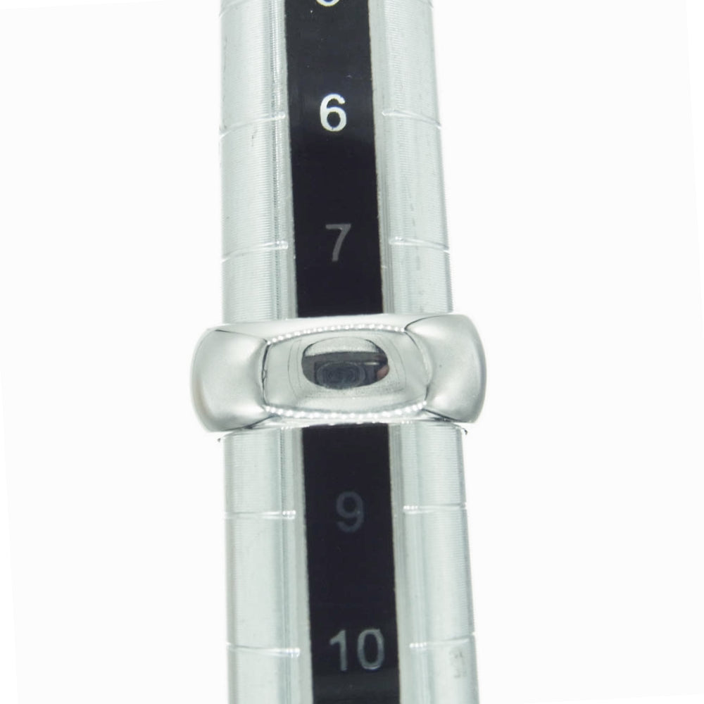 TOM WOOD トムウッド Cushion Black Onyx クッション ブラック オニキス リング シルバー系 ブラック系 8号【美品】【中古】