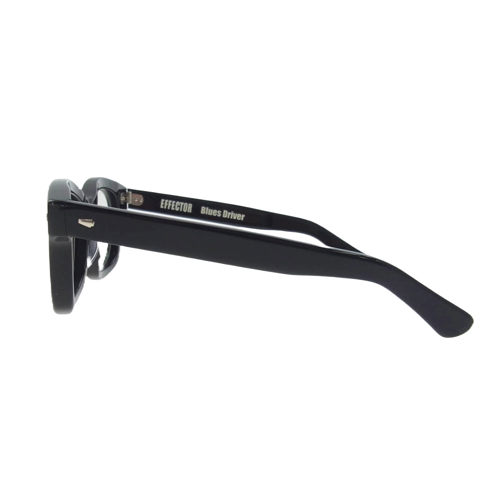 EFFECTOR エフェクター Blues Driver ブルース ドライバー サングラス メガネ アイウェア フレーム：ブラック【新古品】【未使用】【中古】