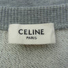 CELINE セリーヌ 20SS 2Y394401 カレッジロゴ プリント スウェット トレーナー グレー系 L【中古】