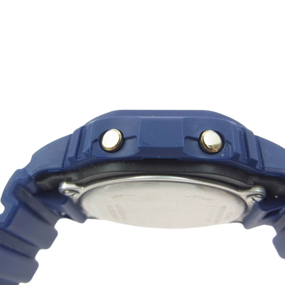 G-SHOCK ジーショック DW-5600P デジタル 腕時計 カスタム ブルー ネイビー系【中古】