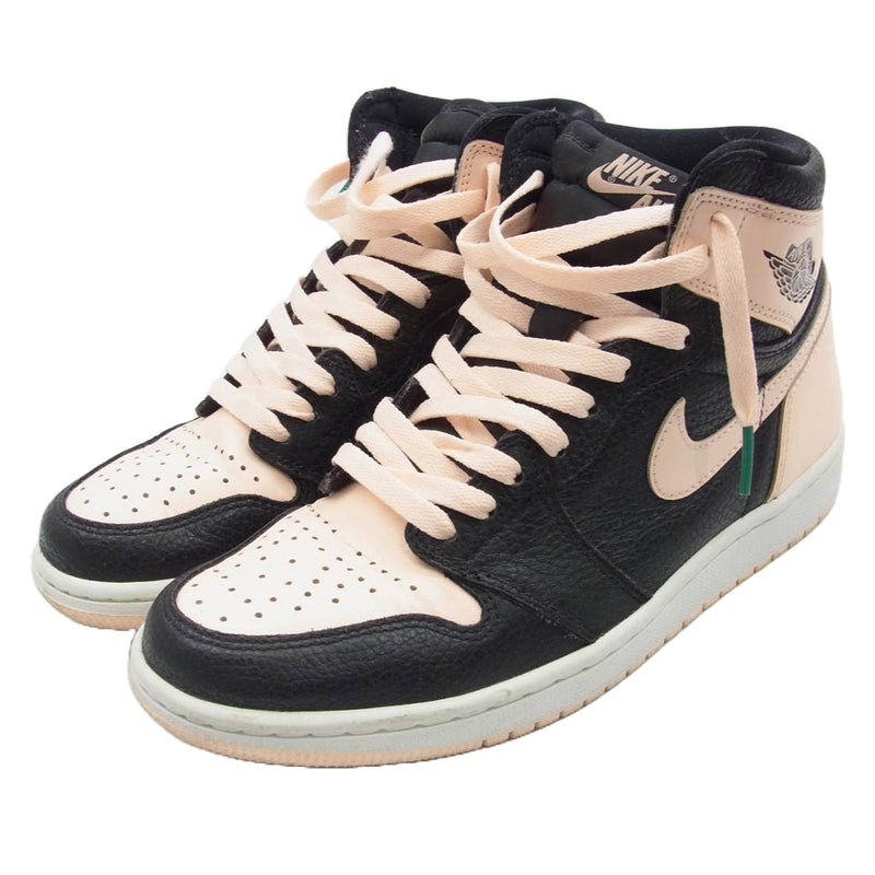 NIKE ナイキ 555088-081 Air Jordan 1 Retro High OG Crimson Tint エアジョーダン1 レトロ ハイ クリムゾン ティント ハイカットスニーカー ピンク系 ブラック系 26.5cm【中古】