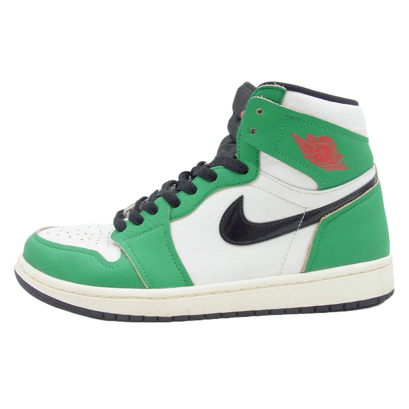 NIKE ナイキ DB4612-300 Women's Air Jordan 1 High OG ウィメンズ エアジョーダン1 ハイ ハイカットスニーカー グリーン系 ホワイト系 27cm【中古】