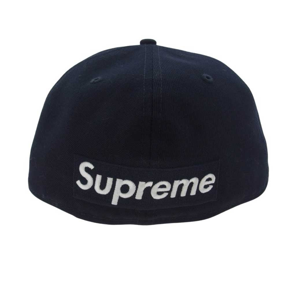 Supreme シュプリーム 21SS × New Era Reverse Box Logo ニューエラ リバース ボックス ロゴ キャップ ダークネイビー系 60.6cm【中古】