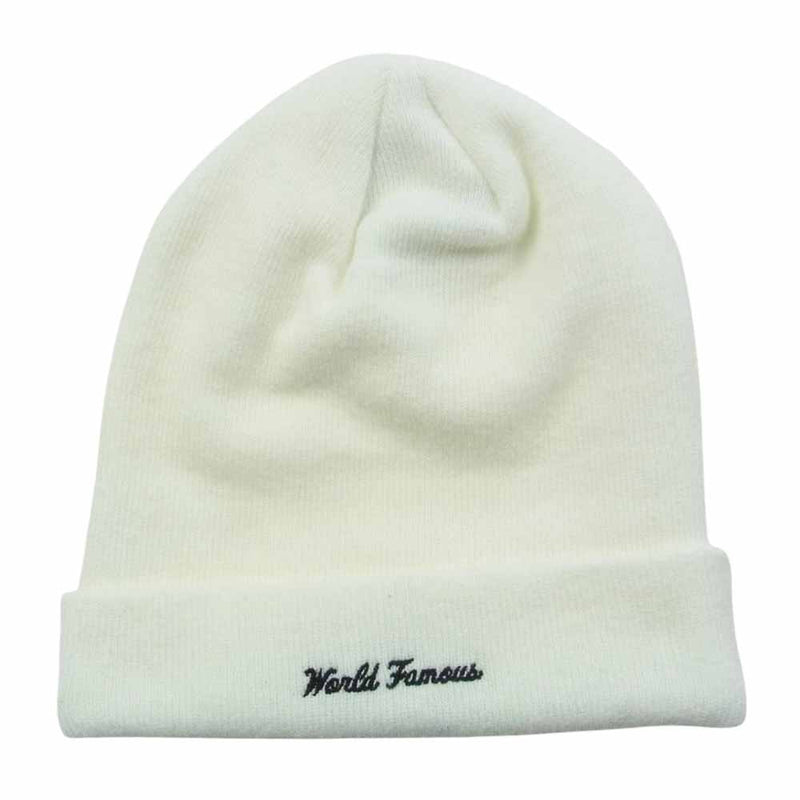 Supreme シュプリーム 21AW New Era Box Logo Beanie ニューエラ ボックスロゴ ビーニー ニット帽 ホワイト ホワイト系【中古】