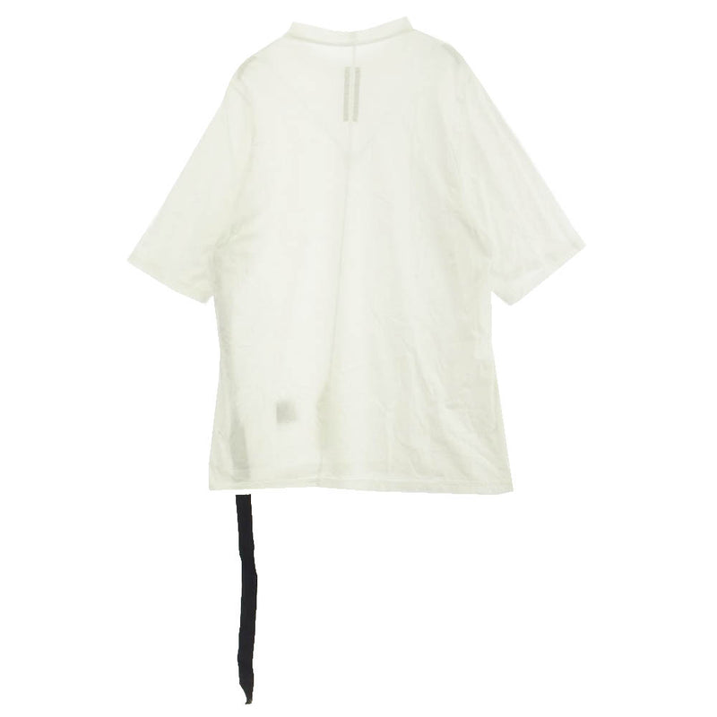 Rick Owens リックオウエンス DU01C6274-RN DRKSHDW ダークシャドウ オーバーサイズ Ｔシャツ 半袖 ホワイト系 M【中古】