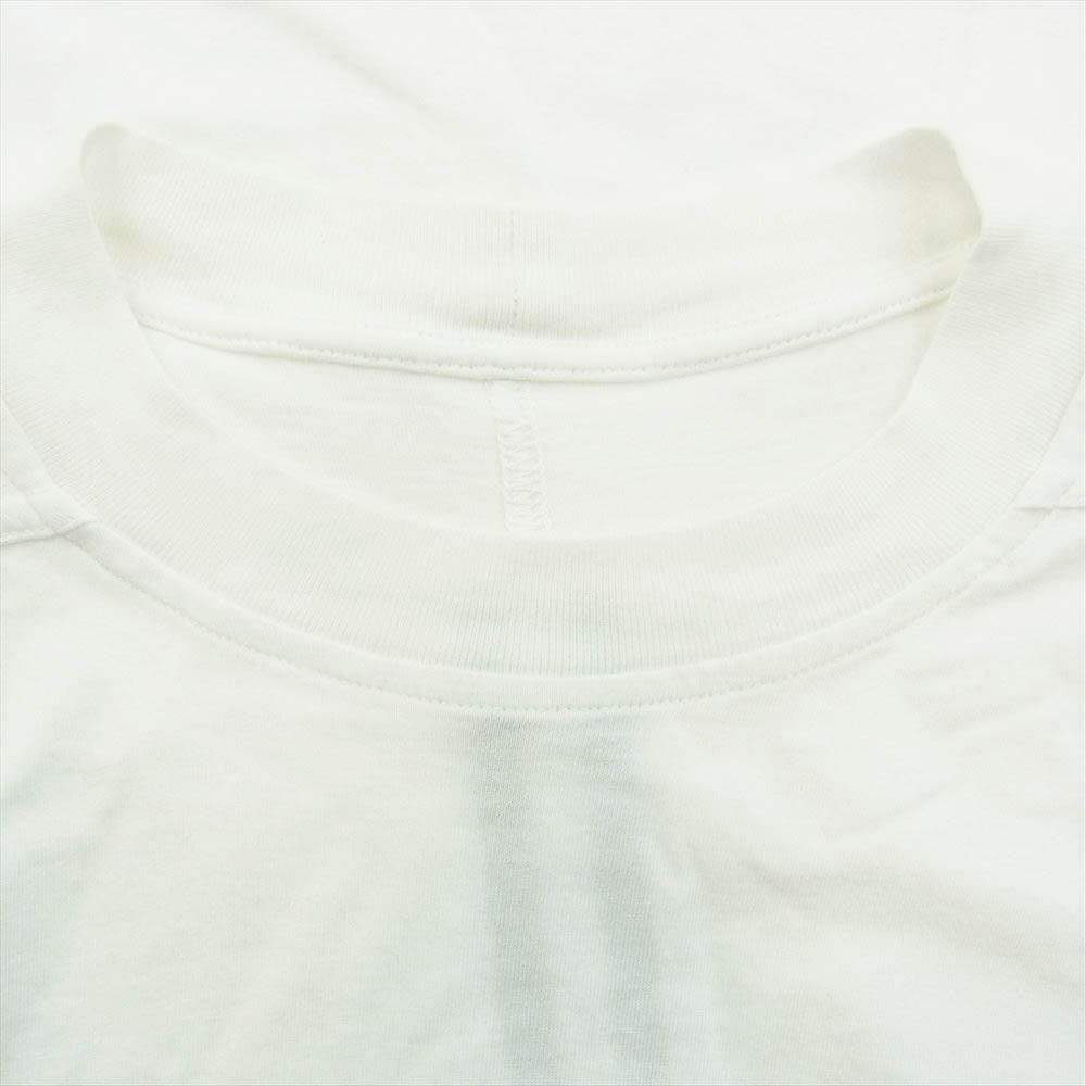 Rick Owens リックオウエンス DU01C6274-RN DRKSHDW ダークシャドウ オーバーサイズ Ｔシャツ 半袖 ホワイト系 M【中古】