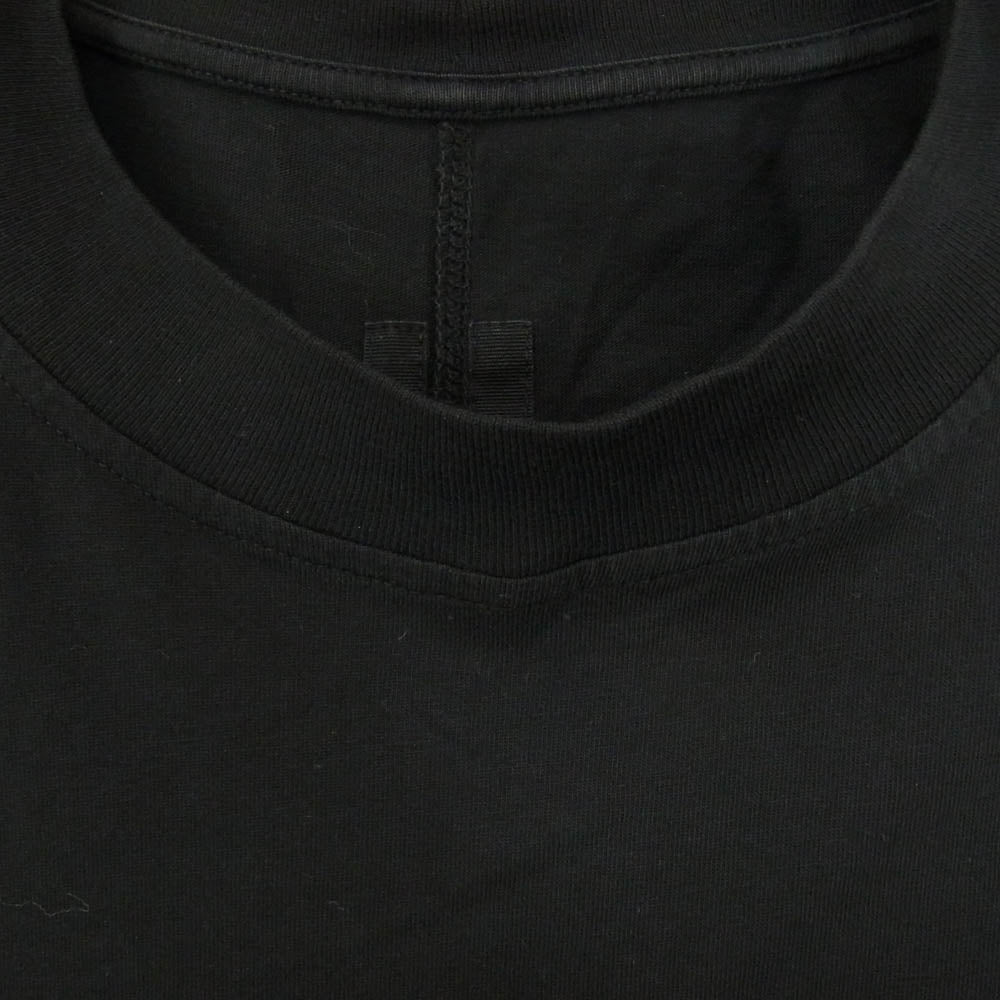 Rick Owens リックオウエンス DU19F6269 DRKSHDW ダークシャドウ ロングスリーブ レイヤード Tシャツ カットソー 長袖 ブラック系 M【中古】