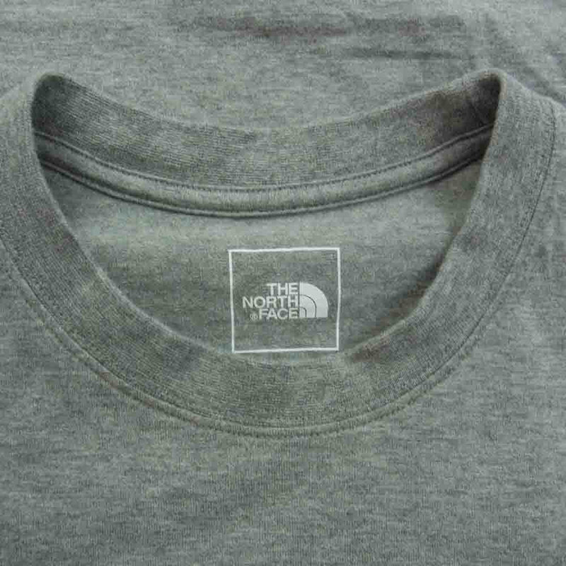 THE NORTH FACE ノースフェイス NT32432 ショートスリーブ TNF フライヤー ティー 半袖 Tシャツ グレー系 XL【中古】