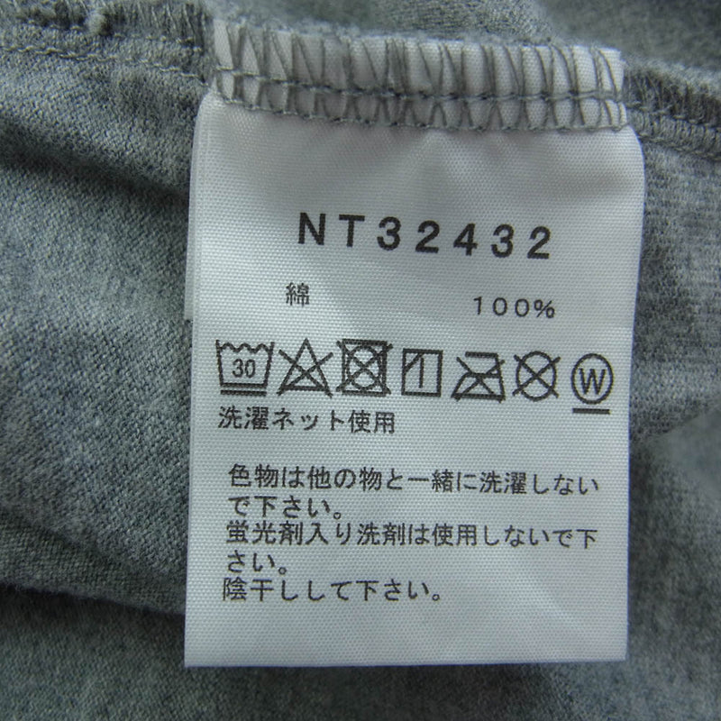 THE NORTH FACE ノースフェイス NT32432 ショートスリーブ TNF フライヤー ティー 半袖 Tシャツ グレー系 XL【中古】