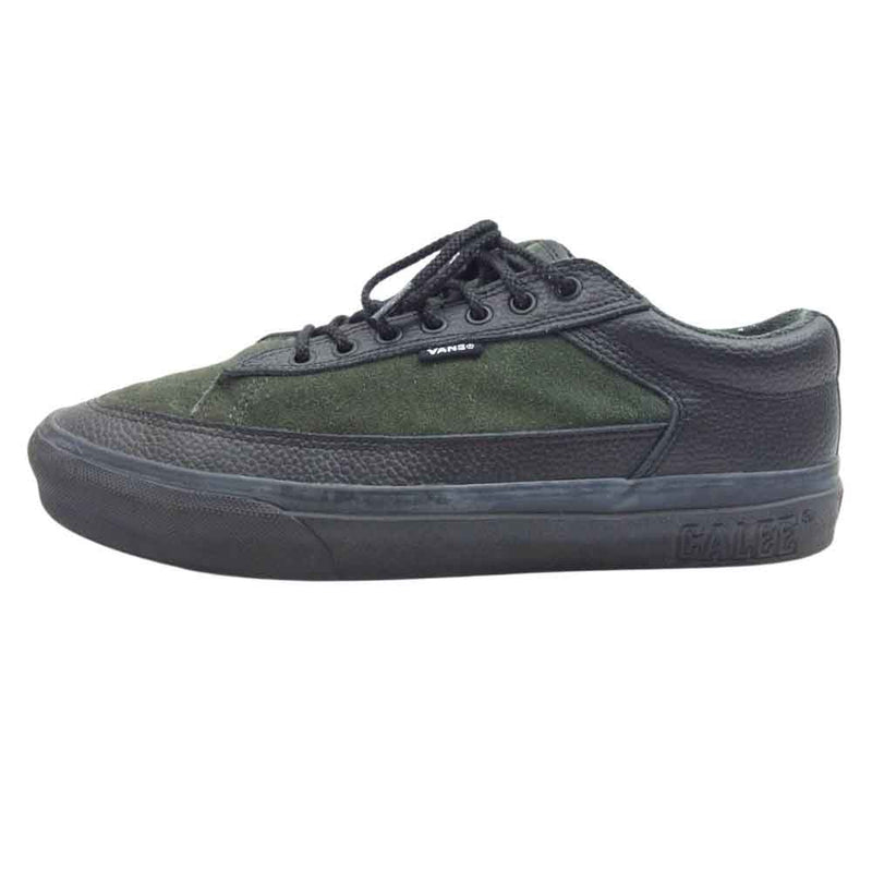 CALEE キャリー ×VANS Ratt Black バンズ ローカット スニーカー カーキ系 ブラック系 28cm【中古】