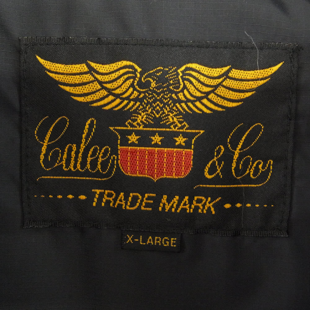 CALEE キャリー 23AW CL-23AW039 N/T UTILITY PADDED WAIST COAT パテッド ベスト グレー系 XL【中古】