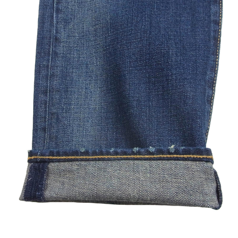 Levi's リーバイス 00501-1485 PREMIUM 501 レギュラー ストレート デニム ジーンズ ボタンフライ 刻印5286 インディゴブルー系 W32L32【中古】