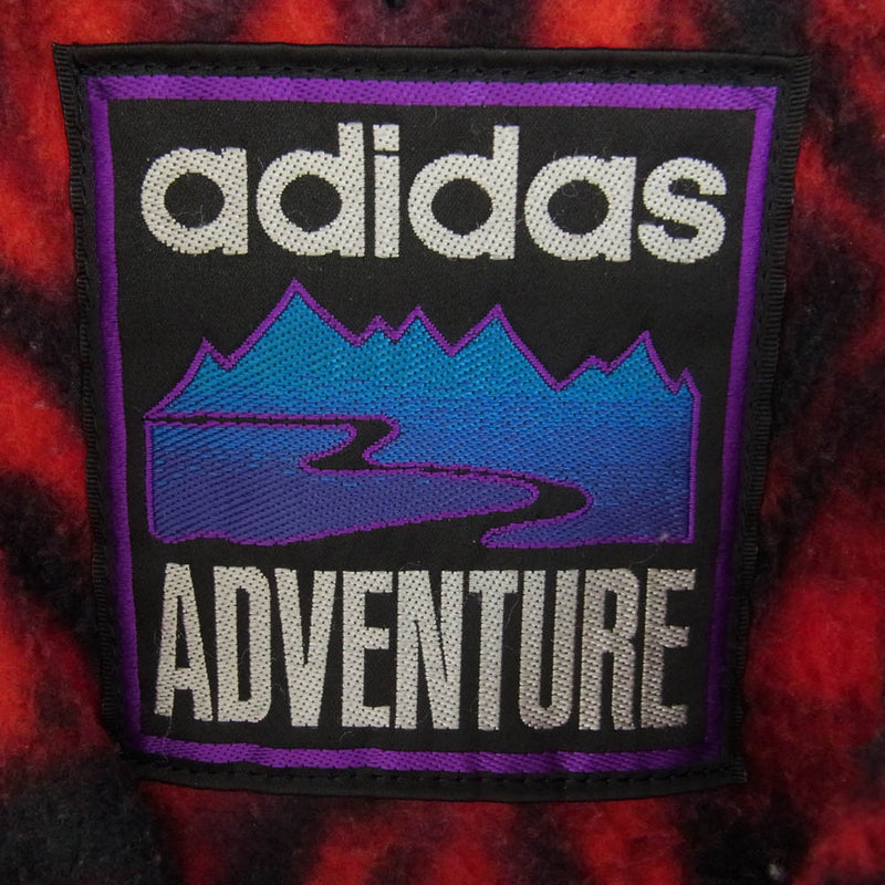 adidas アディダス ADVENTURE アドベンチャー マウンテン パーカー レッド系 JASPO/O【中古】