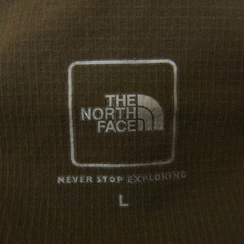 THE NORTH FACE ノースフェイス NB41799 ノベルティー トレーニング リブ ショーツ ハーフパンツ カモフラ 迷彩 カーキ系 L【中古】