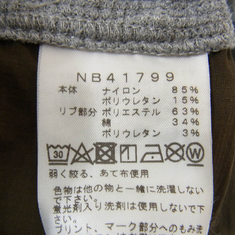 THE NORTH FACE ノースフェイス NB41799 ノベルティー トレーニング リブ ショーツ ハーフパンツ カモフラ 迷彩 カーキ系 L【中古】