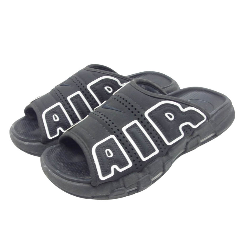 NIKE ナイキ DY2132-001 AIR MORE UPTEMPO SLIDE エア モア アップテンポ スライド サンダル ブラック系 26cm【中古】