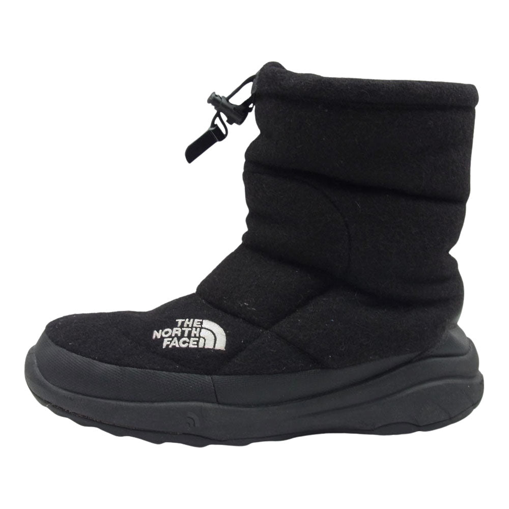 THE NORTH FACE ノースフェイス NF51591 NUPTSE BOOTIE WOOL II ヌプシ ブーティー ウール ヌプシブーツ ブラック系 26cm【中古】