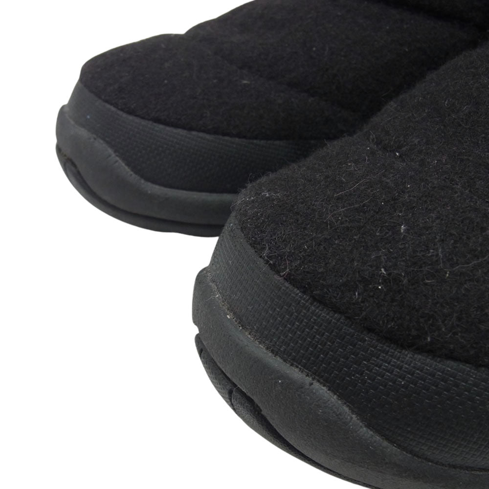 THE NORTH FACE ノースフェイス NF51591 NUPTSE BOOTIE WOOL II ヌプシ ブーティー ウール ヌプシブーツ ブラック系 26cm【中古】