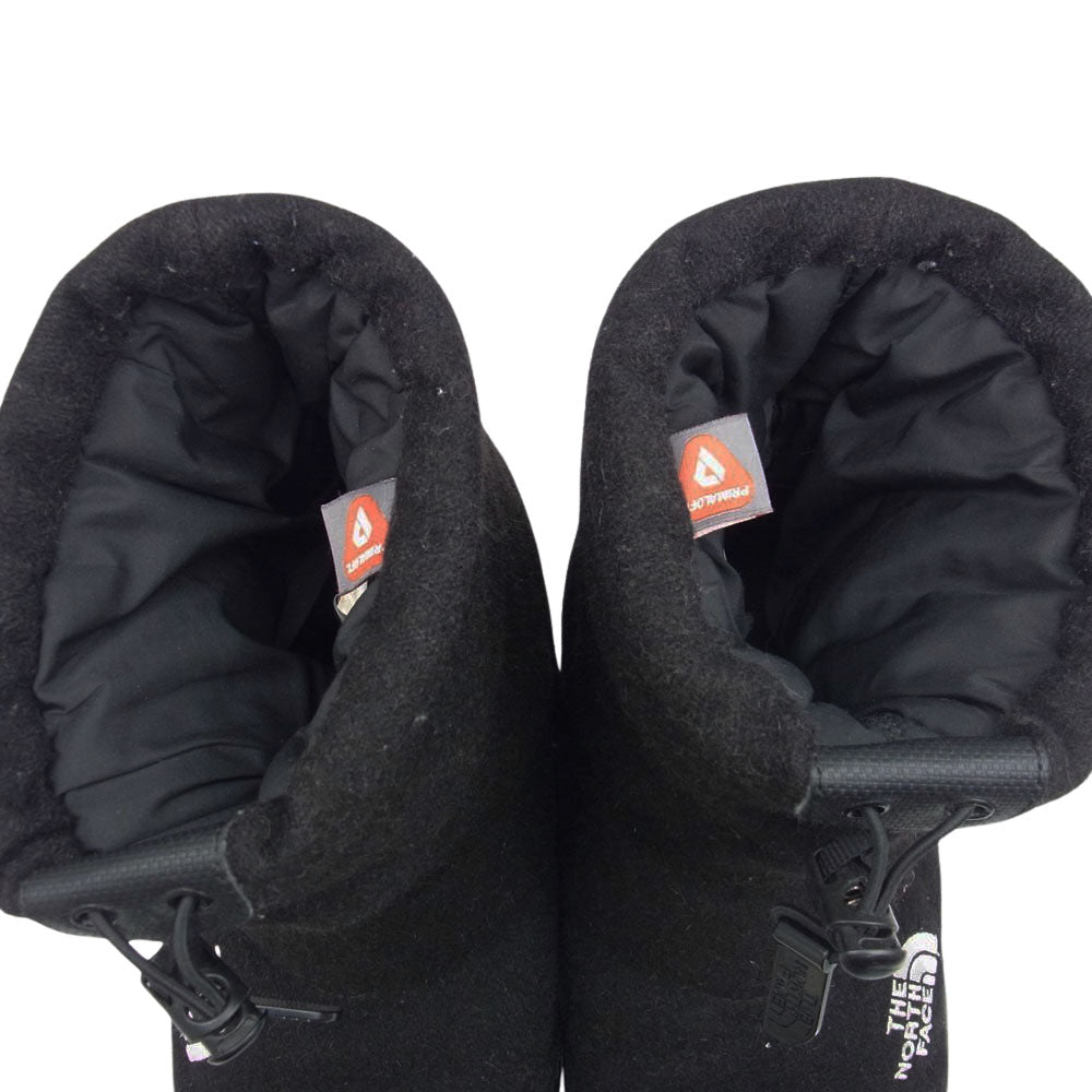 THE NORTH FACE ノースフェイス NF51591 NUPTSE BOOTIE WOOL II ヌプシ ブーティー ウール ヌプシブーツ ブラック系 26cm【中古】