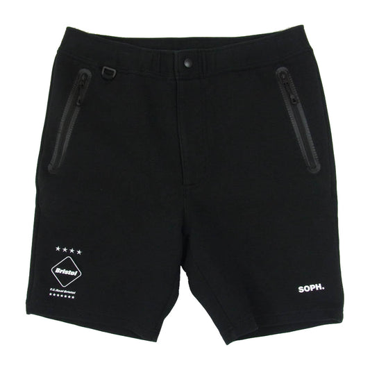 F.C.R.B. エフシーアールビー FCRB-220047 TECH SWEAT TRAINING SHORTS テック トレーニング スウェット ショーツ ハーフパンツ ブラック系 M【中古】