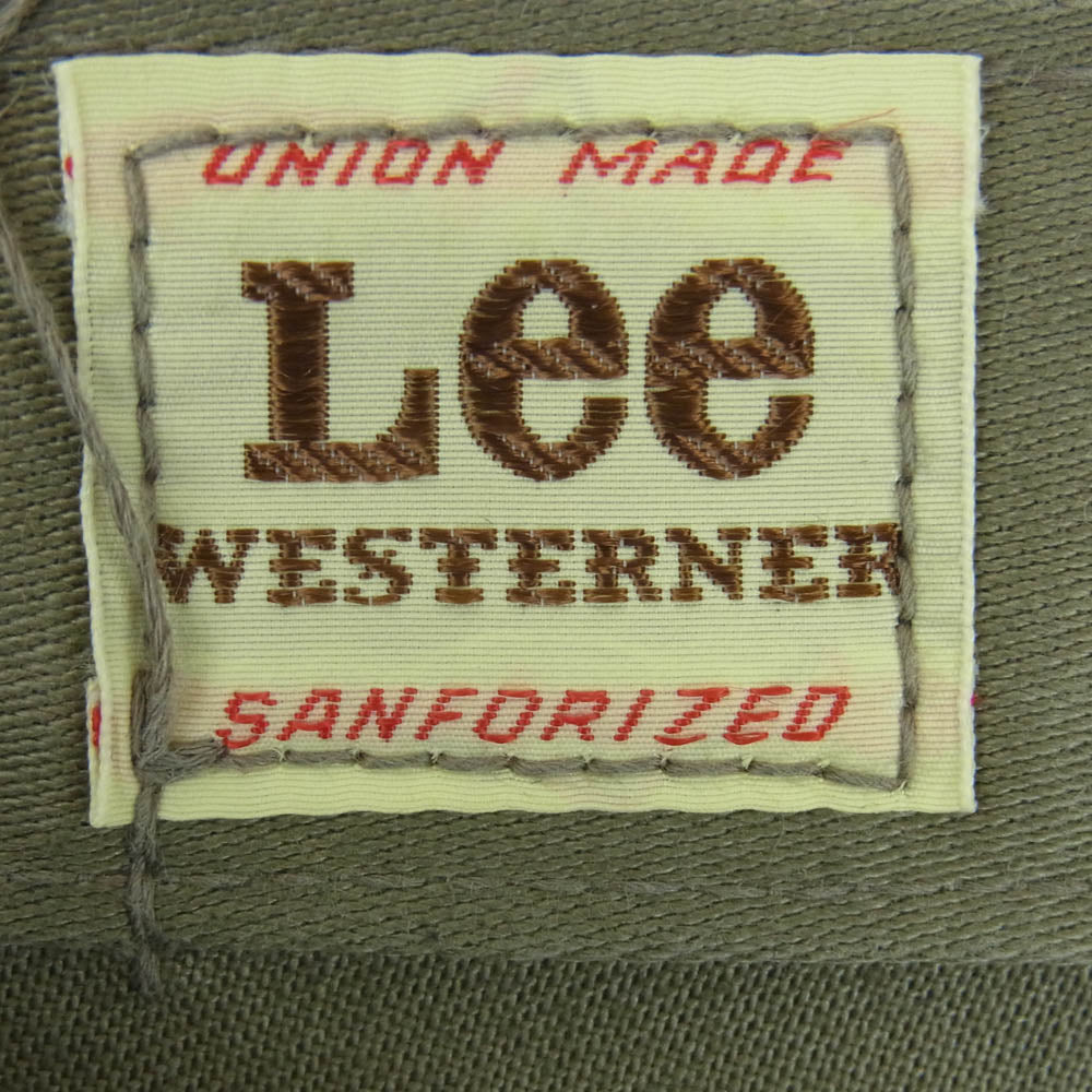 The REAL McCOY'S ザリアルマッコイズ Lee リー 実名復刻 100Z ウエスターナー パンツ グレイッシュブラウン系 28【中古】