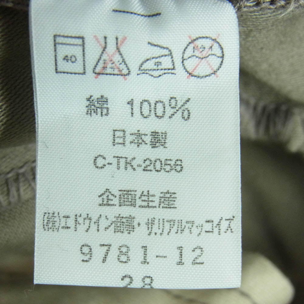 The REAL McCOY'S ザリアルマッコイズ Lee リー 実名復刻 100Z ウエスターナー パンツ グレイッシュブラウン系 28【中古】