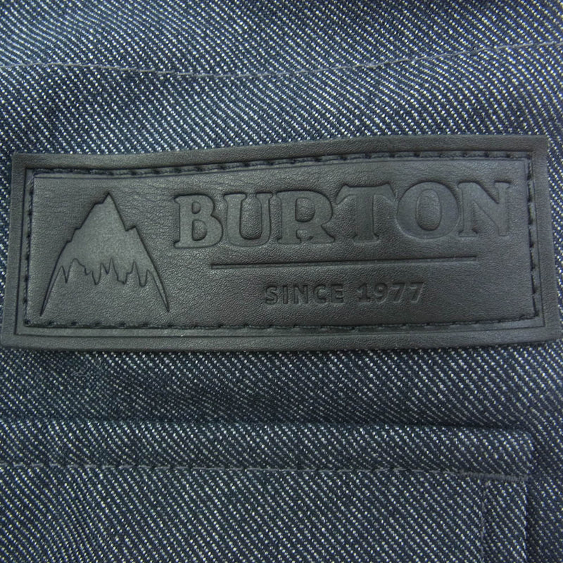 BURTON バートン 26902 Dhaka ナイロン ジャケット スノボウェア スキーウェア ネイビー系 S【中古】