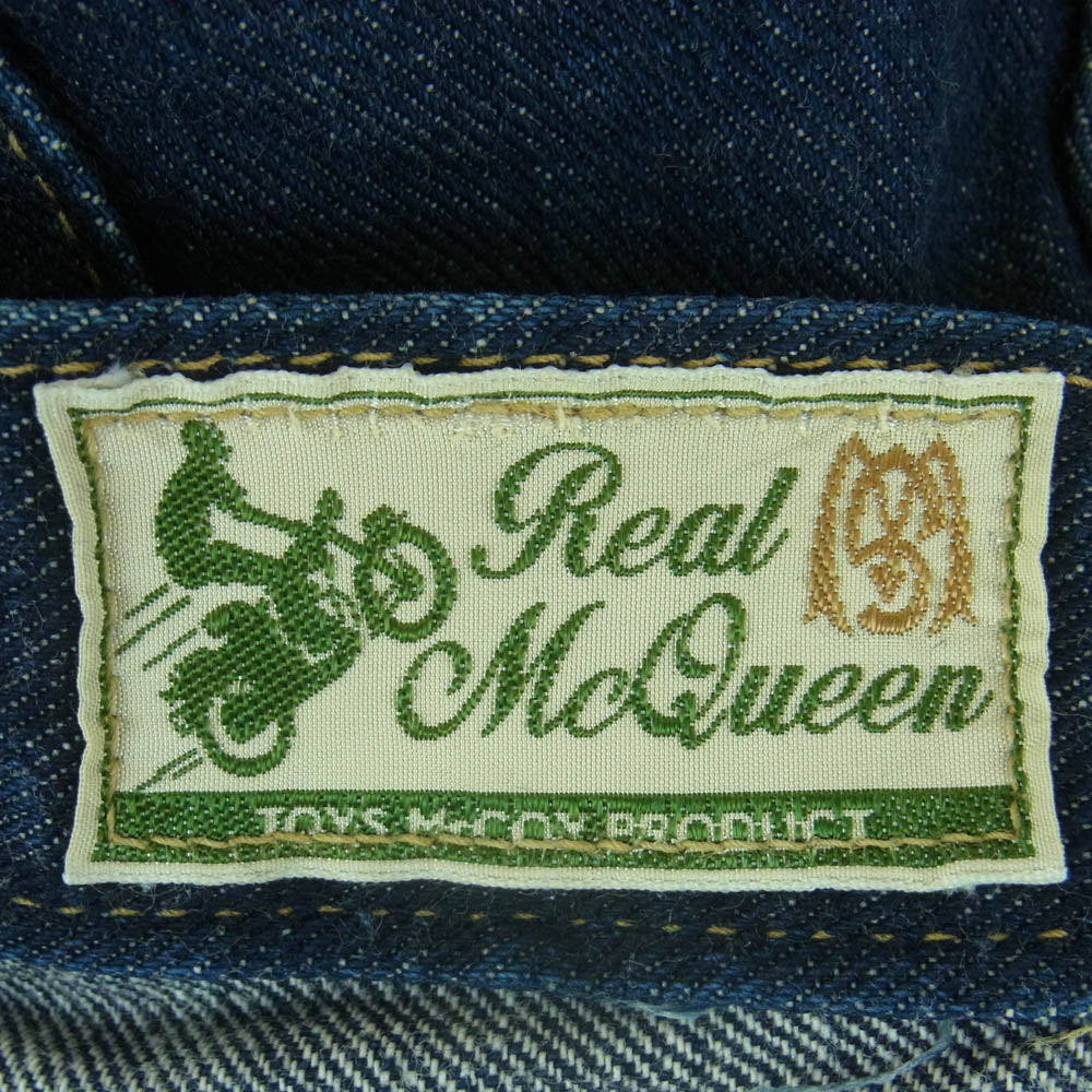 TOY'S McCOY トイズマッコイ 95458 LEE Real McQueen リアルマックイーン デニム パンツ インディゴブルー系 29【中古】