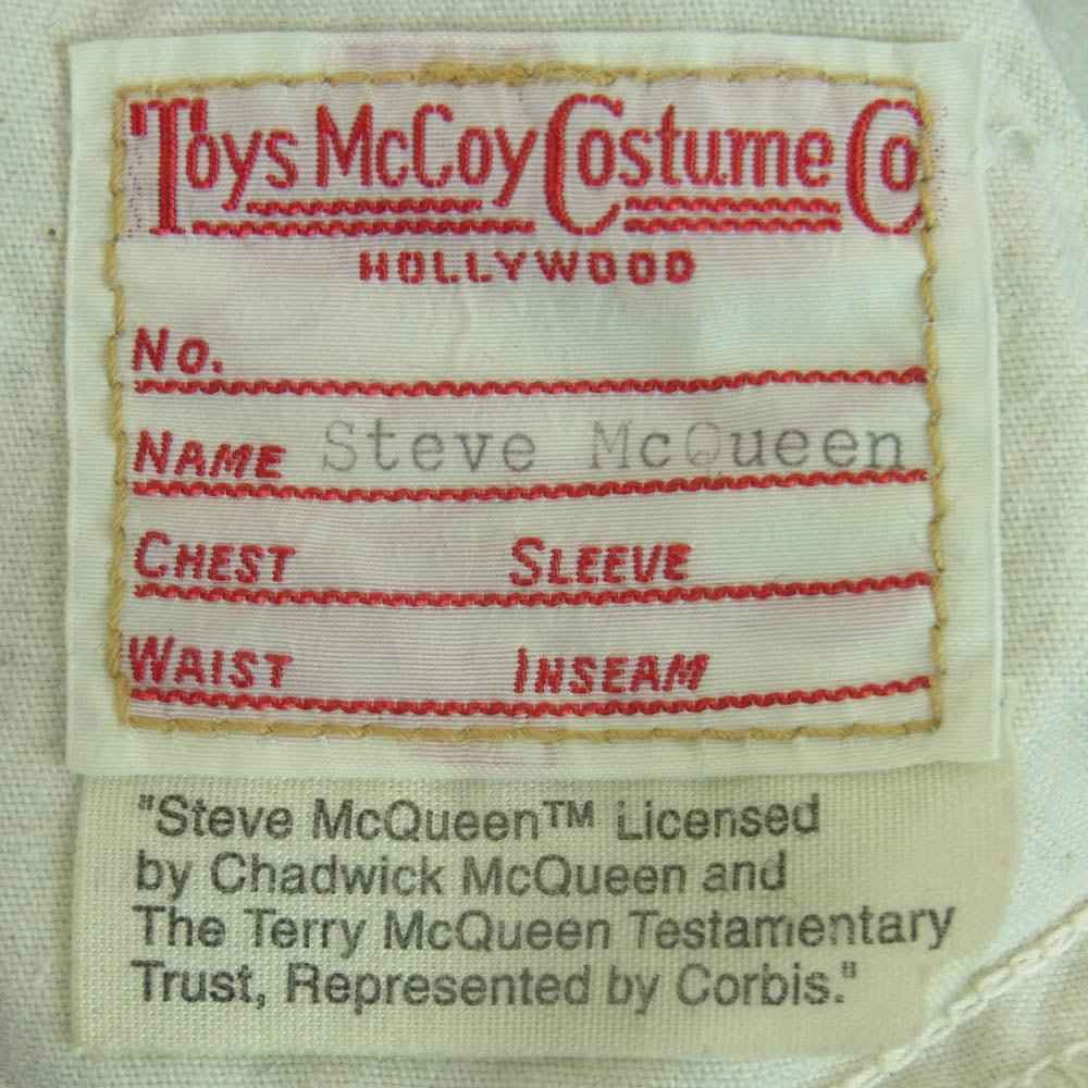 TOY'S McCOY トイズマッコイ 95458 LEE Real McQueen リアルマックイーン デニム パンツ インディゴブルー系 29【中古】