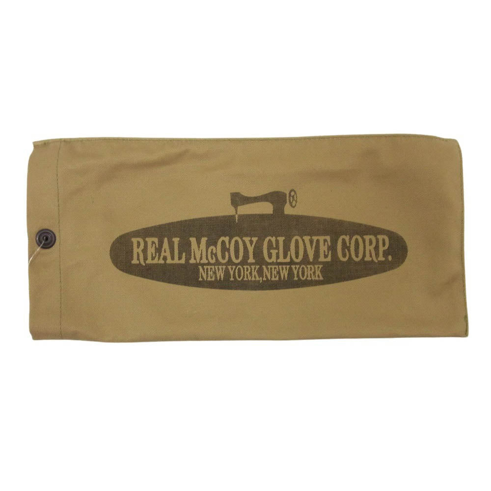 The REAL McCOY'S ザリアルマッコイズ A-10 TYPE A-10 GLOVE FLYING WINTER ポニーハイド ホースハイド グローブ 手袋 ブラウン系【中古】
