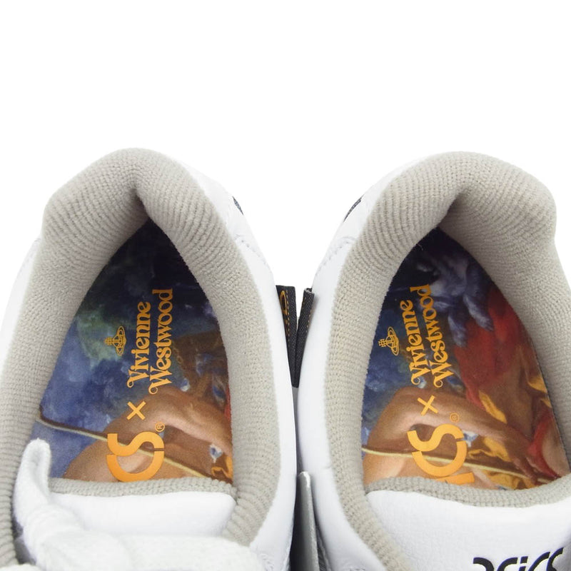 asics アシックス 1191A255-107 ASICS Tiger × VIVIENNE WESTWOOD GELSAGA WHITE ヴィヴィアン ウエストウッド ゲルサガ スニーカー ホワイト系 26cm【極上美品】【中古】