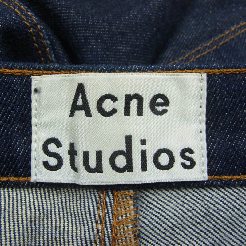 ACNE STUDIOS アクネストゥディオズ MAX STR RW ストレッチ デニム パンツ インディゴブルー系 28/32【中古】