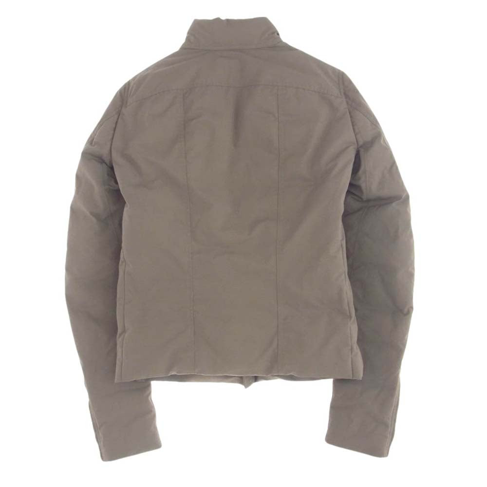 Rick Owens リックオウエンス 17AW RU17F8790-MU ダウン ジャケット ライトブラウン系【中古】 Rick Owens リックオウエンス 17AW RU17F8790-MU ダウン ジャケット