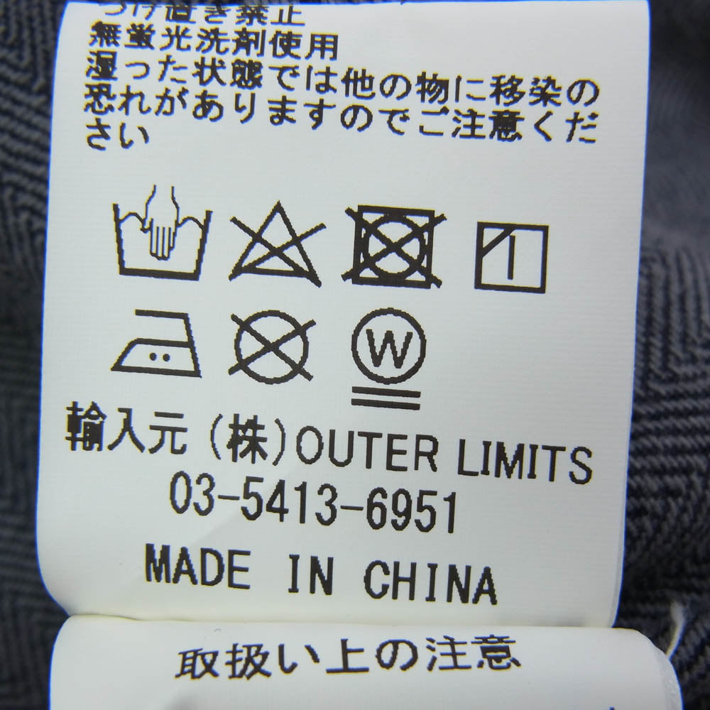 Nigel Cabourn ナイジェルケーボン LYBRO MIX WORK JACKET デニム