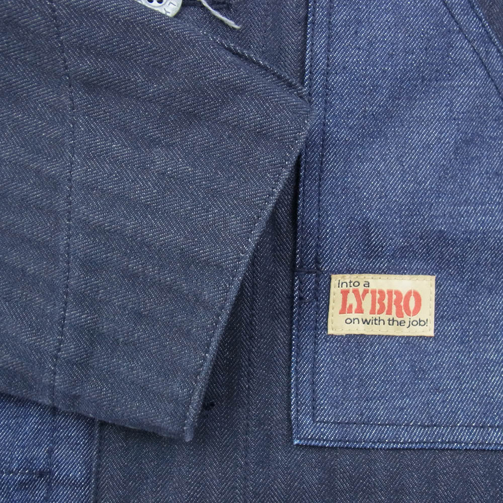Nigel Cabourn ナイジェルケーボン LYBRO MIX WORK JACKET デニム