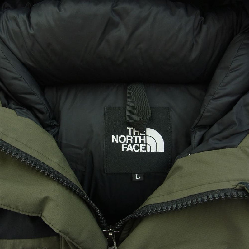 THE NORTH FACE ノースフェイス ND91950 BALTRO LIGHT JACKET バルトロ ライト ダウン ジャケット カーキ系 L【中古】