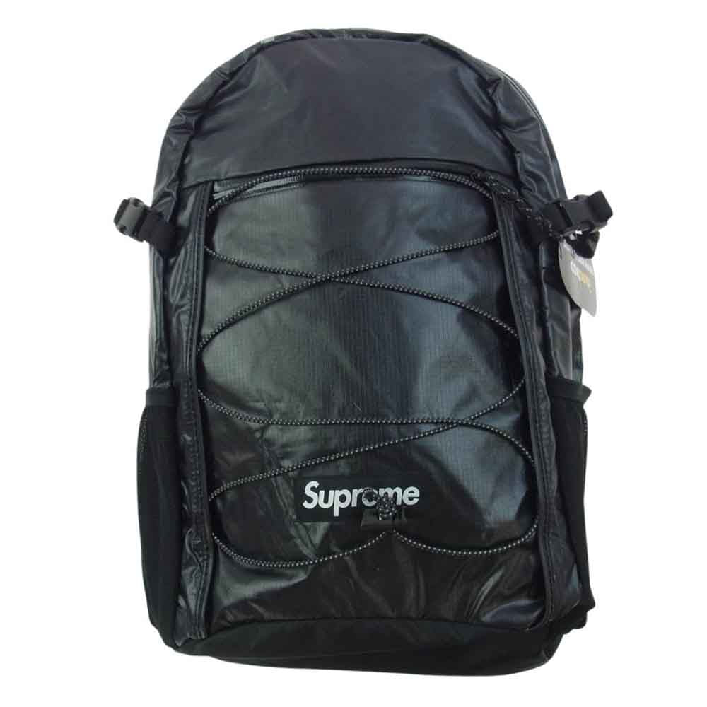 Supreme シュプリーム 17AW BackPack Cordura コーデュラ バックパック リュック デイパック バッグ ブラック系【美品】【中古】