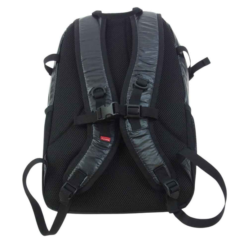 Supreme シュプリーム 17AW BackPack Cordura コーデュラ バックパック リュック デイパック バッグ ブラック系【美品】【中古】