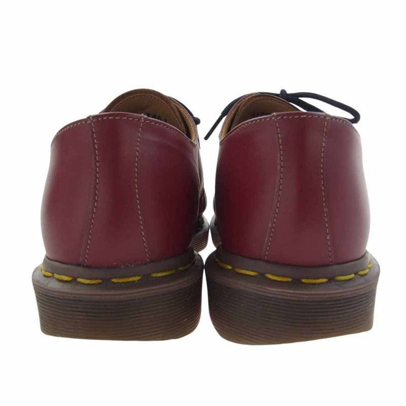 Dr.Martens ドクターマーチン イングランド製?1461 3ホール レザー シューズ チェリーレッド エンジ系 UK7【中古】